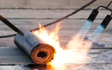 Old Byland asphalt flat roofing repairs